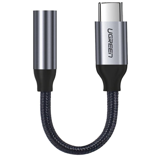 Audioadapter USB-C - 3.5mm UGREEN AV142, Grå