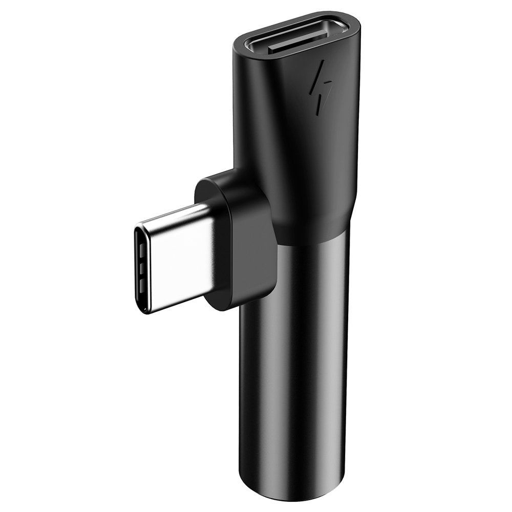 Ljudadapter USB-C - USB-C / 3,5mm Baseus L41, Svart CATL41-01