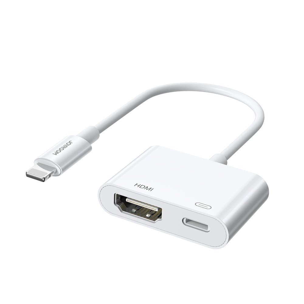 Audio- och videoadapter Lightning - HDMI / Lightning Joyroom S-H141, Vit