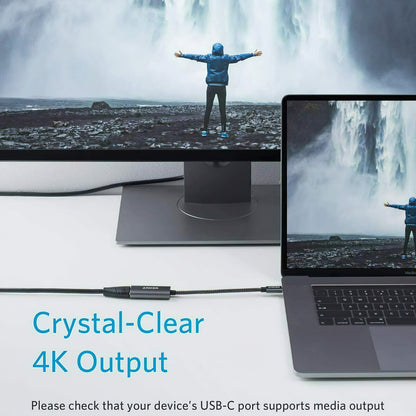 Audio- och videoadapter USB-C - HDMI Anker PowerExpand+, Grå A83120A1