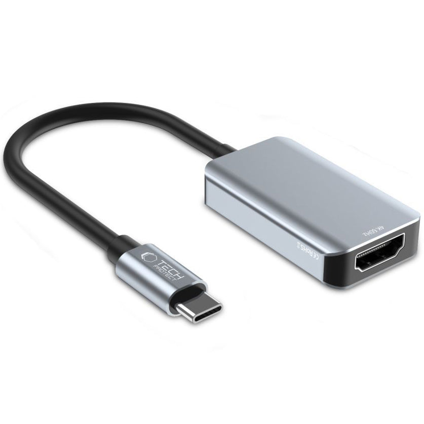 Audio- och videoadapter USB-C - HDMI Tech-Protect Ultraboost, Svart