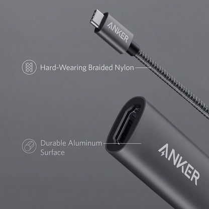 Audio- och videoadapter USB-C - HDMI Anker PowerExpand+, Grå A83120A1
