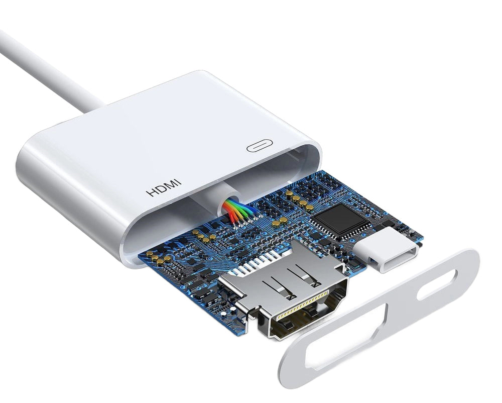 Audio- och videoadapter Lightning - HDMI / Lightning Joyroom S-H141, Vit
