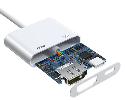 Audio- och videoadapter Lightning - HDMI / Lightning Joyroom S-H141, Vit