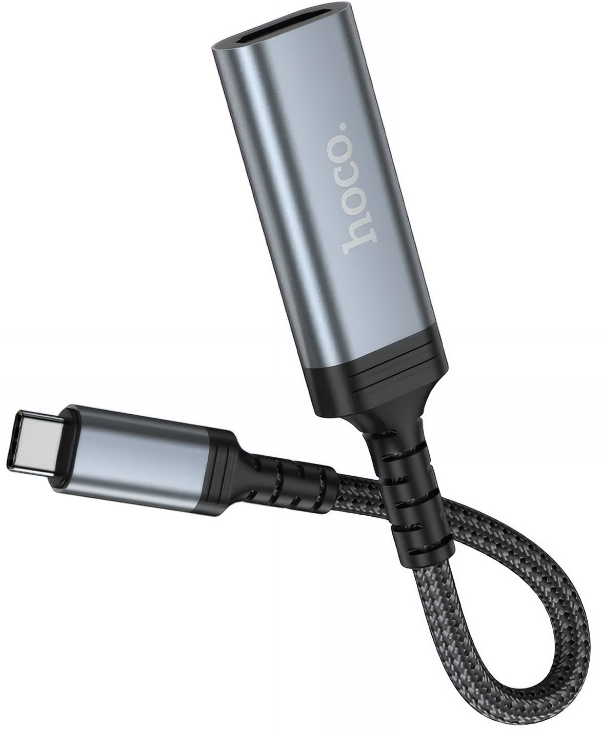 Audio- och videoadapter USB-C - HDMI HOCO UA43A, Grå