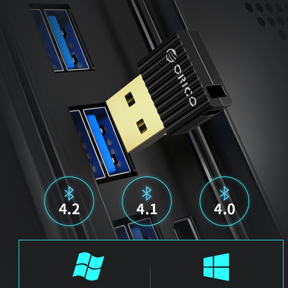 Orico BTA-508 USB Bluetooth-adapter, svart