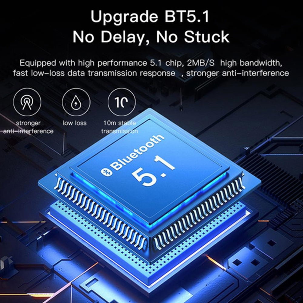 Bluetooth USB-adapter Yesido YAU34, Svart