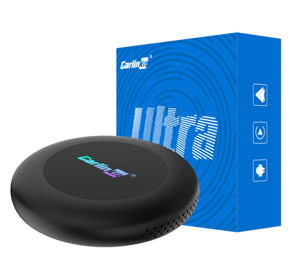 Carplay / Android Auto trådlös adapter Carlinkit TBox Ultra 2 för Apple iPhone / Android-serien, 8GB RAM / 128GB