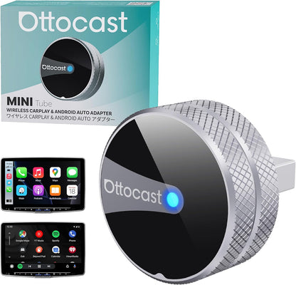 Trådlös Carplay / Android Auto-adapter Ottocast Mini Slim Tube för Apple iPhone / Android-serien CP88-T4