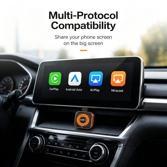 Carplay-adapter / Android Auto trådlös Carlinkit Mini Ultra6 för Apple iPhone / Android-serien
