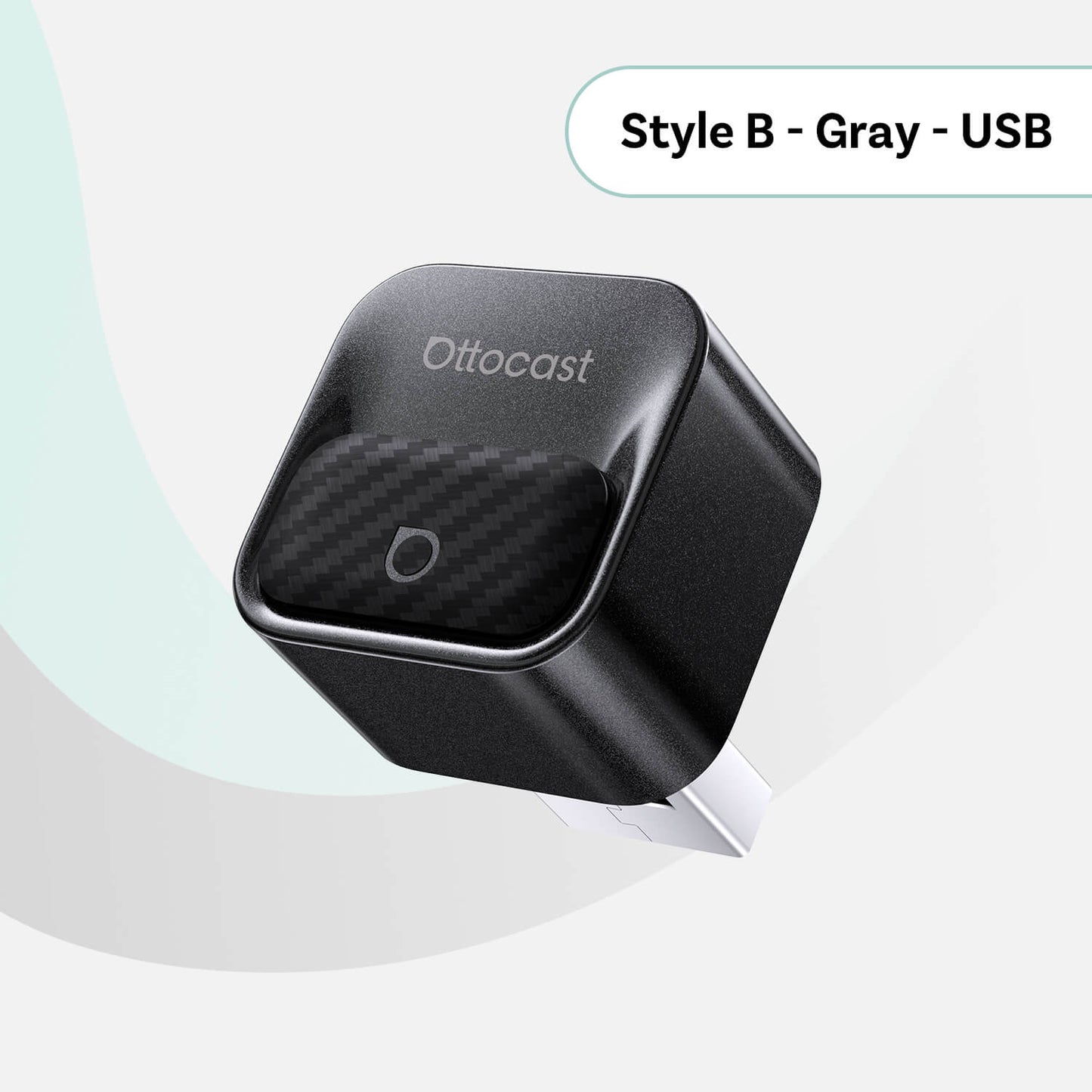 Trådlös Carplay / Android Auto-adapter Ottocast Mini Pico Style B för Apple iPhone / Android-serien CA525-T3