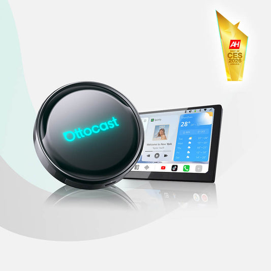 Trådlös Carplay / Android Auto-adapter Ottocast OttoAibox P3 Pro för Apple iPhone / Android-serien PCS61-T