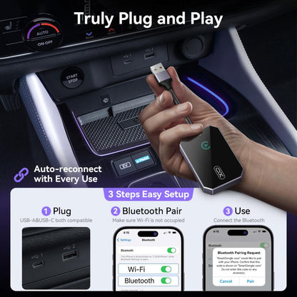 Trådlös Carplay-adapter XO Design CZ016 för Apple iPhone-serien