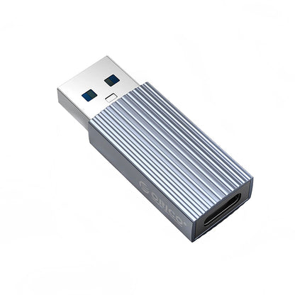 USB-C till USB-A Data- och Laddningsadapter Orico AH-AC10, Grå