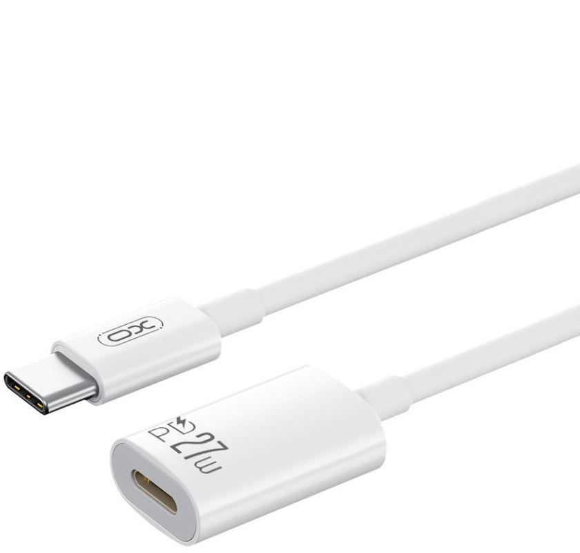 Adapter för data och laddning USB-C - Lightning XO Design NB-R268A, Vit