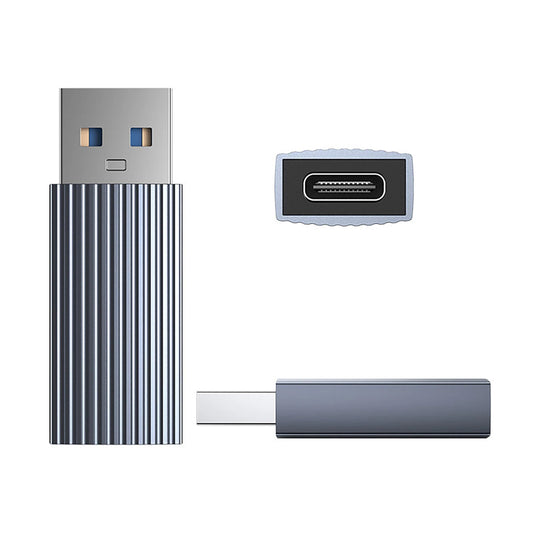 USB-C till USB-A Data- och Laddningsadapter Orico AH-AC10, Grå