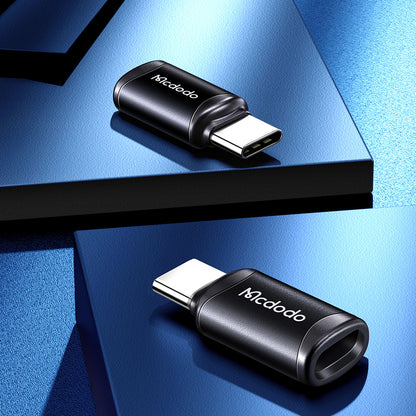 Data- och laddningsadapter Lightning - USB-C McDodo OT-7700, Svart
