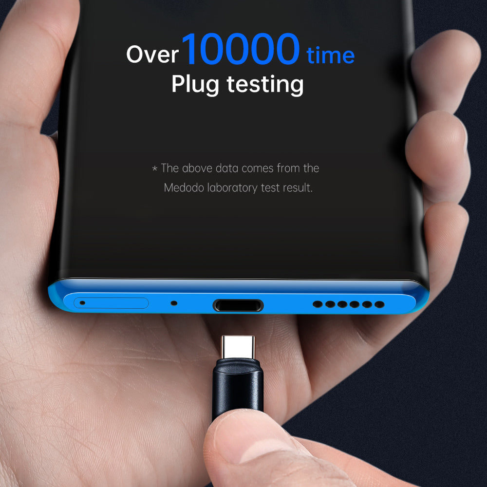 Data- och laddningsadapter Lightning - USB-C McDodo OT-7700, Svart