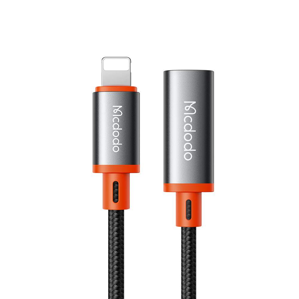 USB-C - Lightning McDodo CA-1440 Data- och Laddningsadapter, Svart