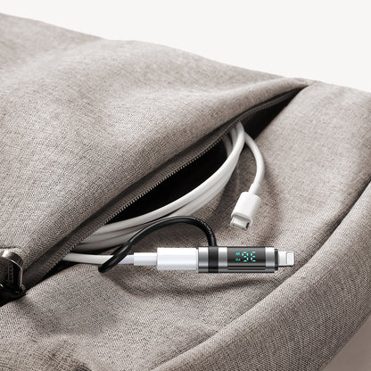 USB-C - Lightning McDodo OT-2610 Pigeon Display Adapter, Svart