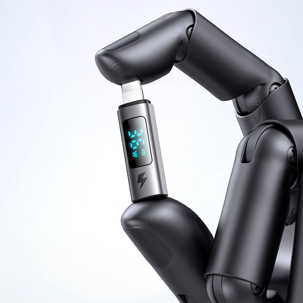 USB-C - Lightning McDodo OT-6100 Wales Display Adapter, Svart