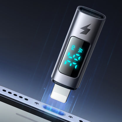 USB-C - Lightning McDodo OT-6100 Wales Display Adapter, Svart