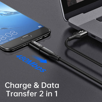 USB-C - microUSB Adapter McDodo OT-7690, Svart