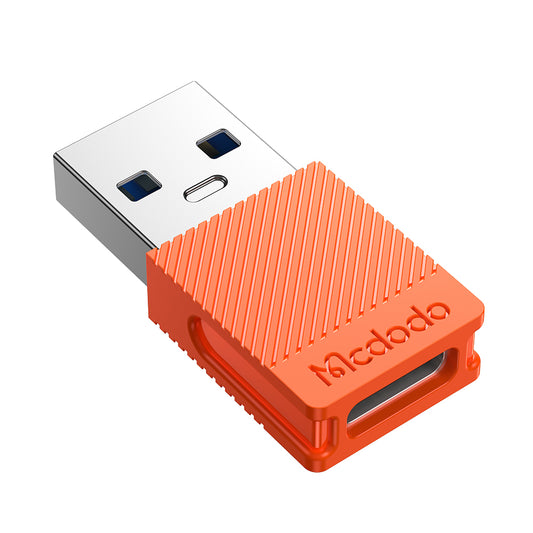 USB-C till USB-A Adapter och Laddare McDodo OT-6550, Orange