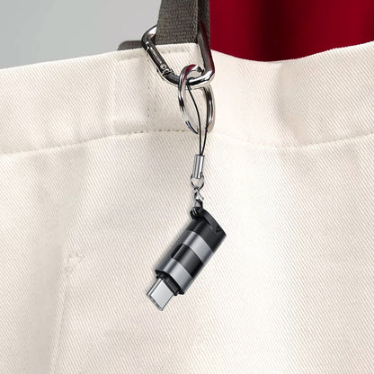 USB-C Data- och Laddningsadapter - USB-C Acefast J9 Display, Grå