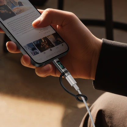 USB-C Data- och Laddningsadapter - USB-C McDodo OT-2620 Pigeon Display, Svart