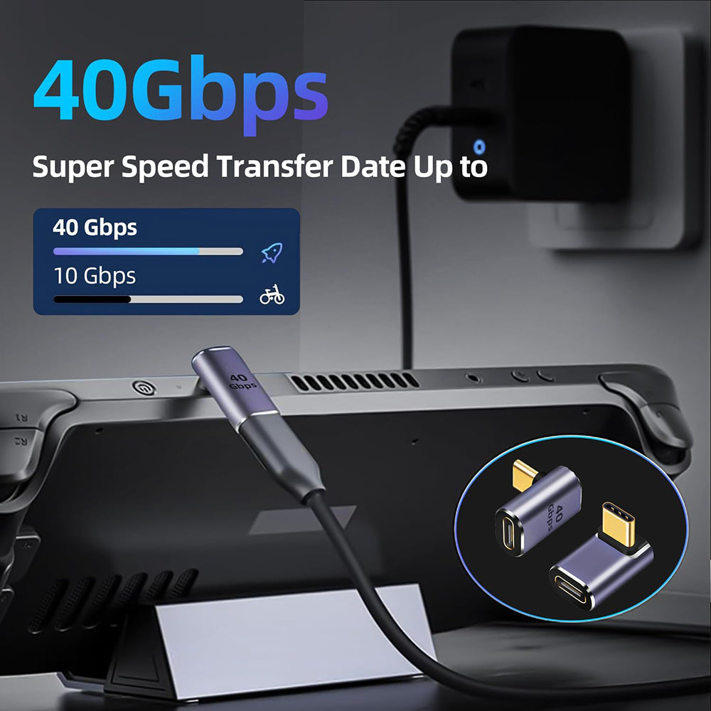 USB-C Data- och Laddningsadapter - USB-C Techsuit A12 TitanCoreX, Grå