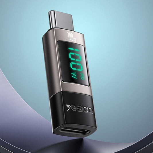 USB-C - USB-C Yesido GS24 Display Adapter, Grå