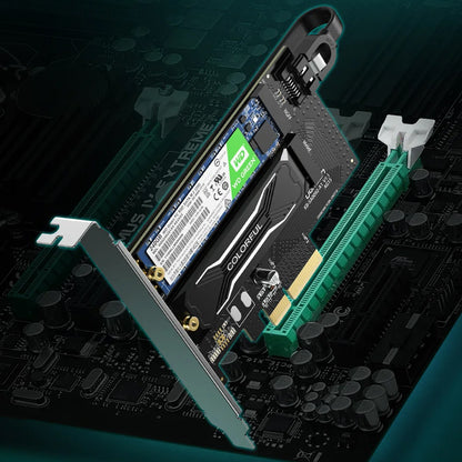 SSD-gränssnittsadaptrar UGREEN CM302 (70504), NVMe M.2 / SATA - PCIe 3.0 X4