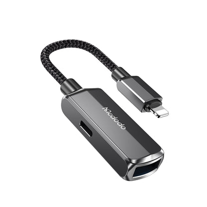 OTG-adapter Lightning - USB-A McDodo CA-2690, Grå
