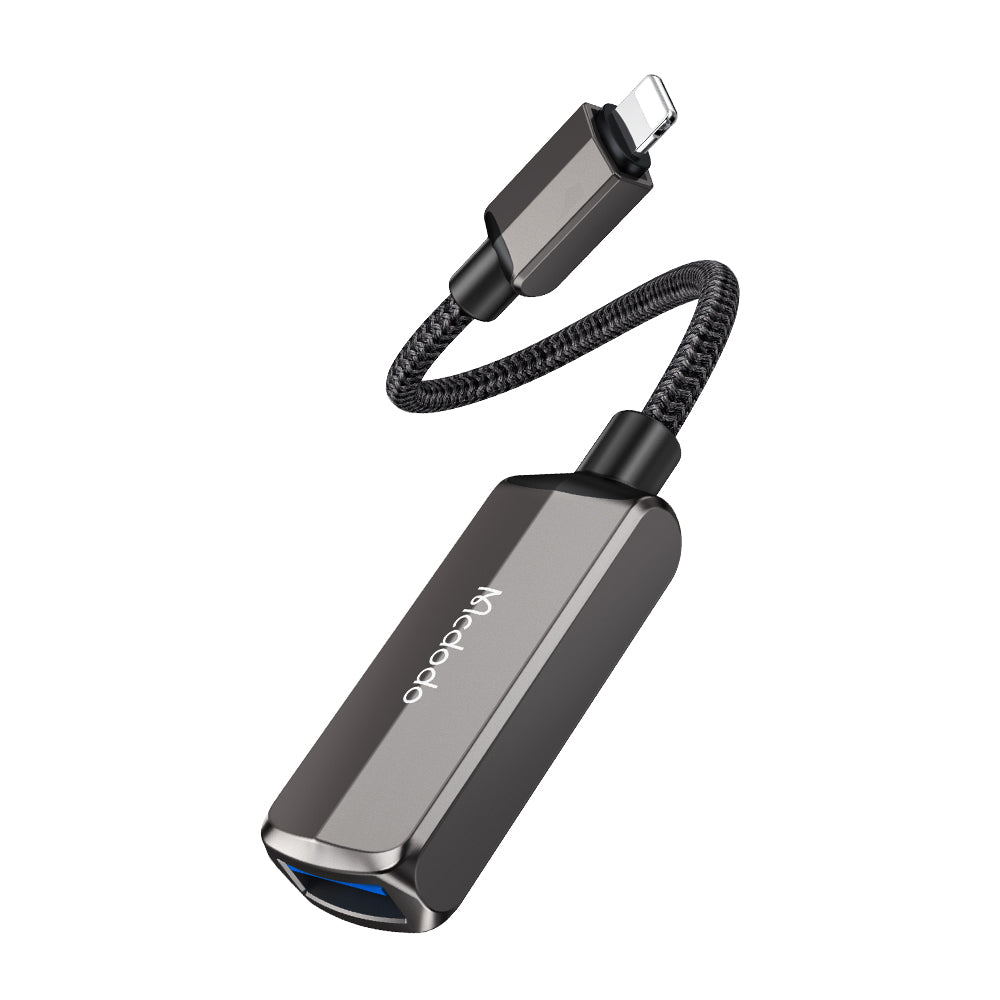 OTG-adapter Lightning - USB-A McDodo CA-2690, Grå