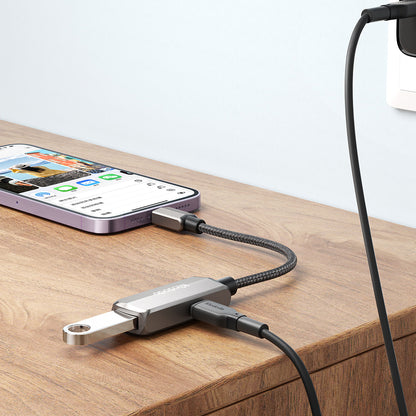 OTG-adapter Lightning - USB-A McDodo CA-2690, Grå