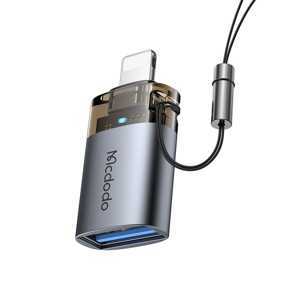 OTG Lightning - USB-A McDodo OT-7390, Svart