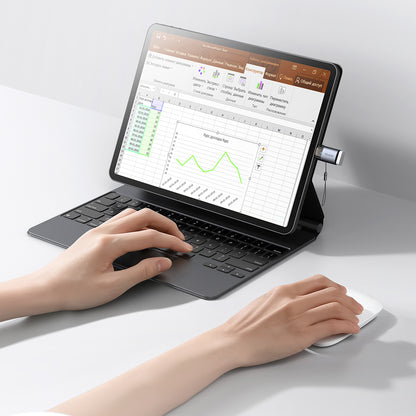 OTG Lightning - USB-A McDodo OT-7390, Svart