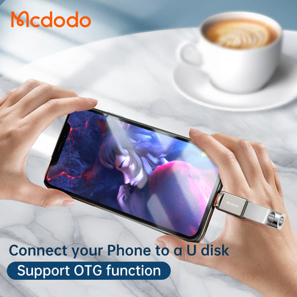 OTG Lightning - USB-A McDodo OT-8600, Grå