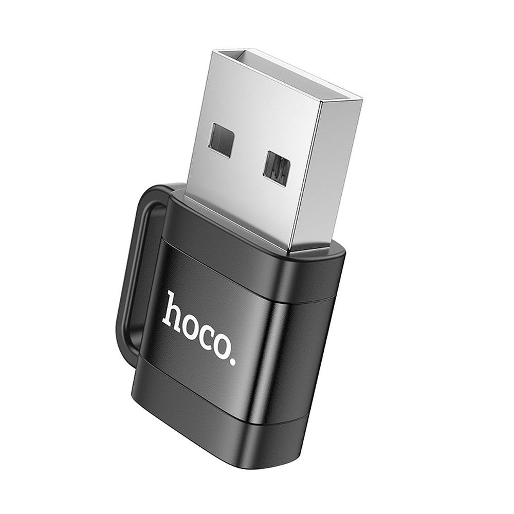 USB-C till USB-A Adapter HOCO UA31D, Svart