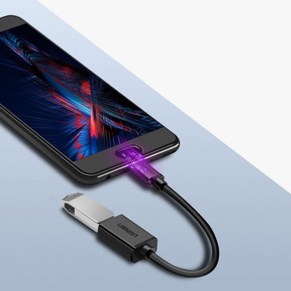 USB-C till USB-A OTG-adapter UGREEN US154, svart 