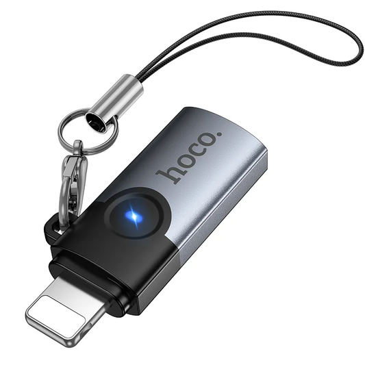 USB-C till Lightning Data- och Laddningsadapter HOCO UA46A, Grå