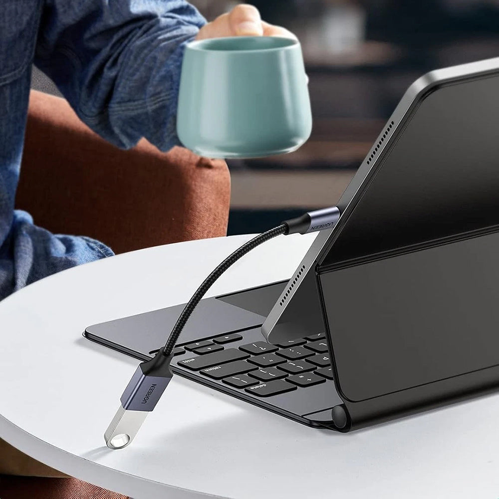 OTG-adapter USB-C - USB-A UGREEN US378 (70889), Grå