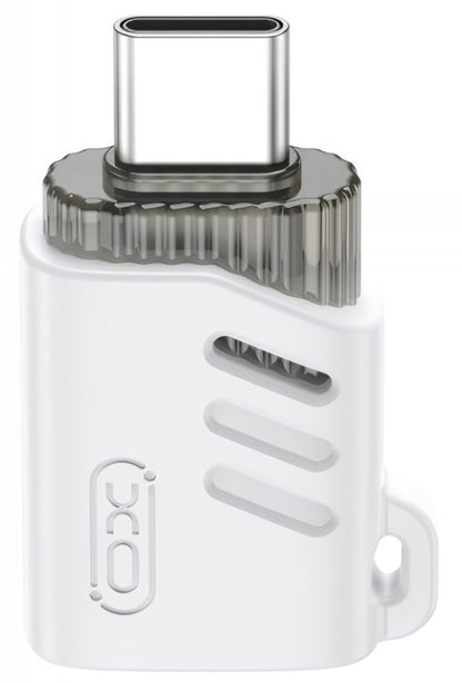 OTG-adapter USB-C - USB-A XO Design NB256B, Vit