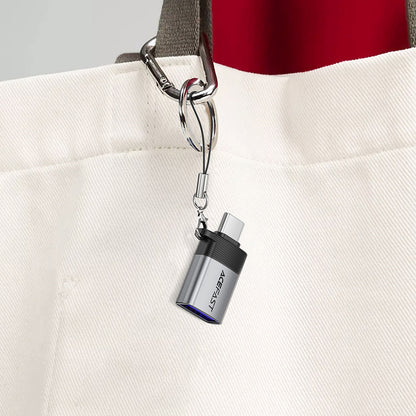 OTG-adapter USB-C till USB-A Acefast J7, Grå