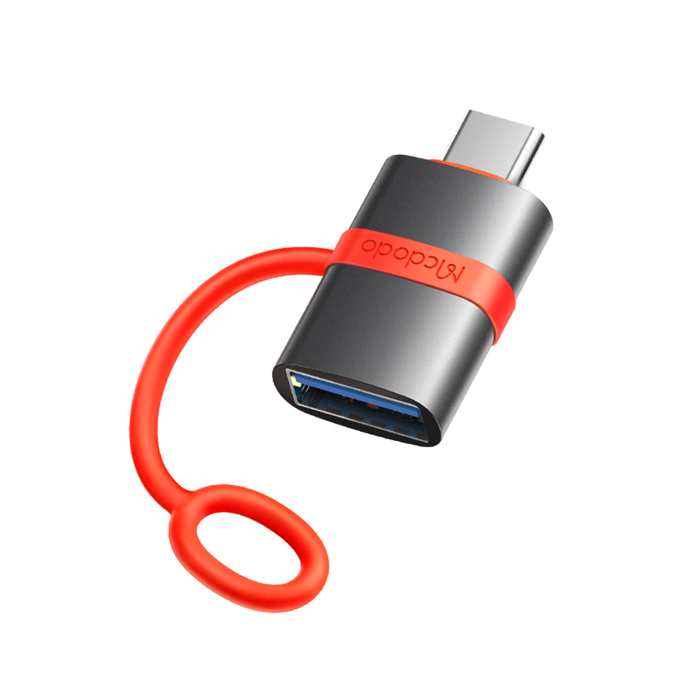 OTG-adapter USB-C - USB-A McDodo OT-3810, Grå