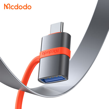 OTG-adapter USB-C - USB-A McDodo OT-3810, Grå