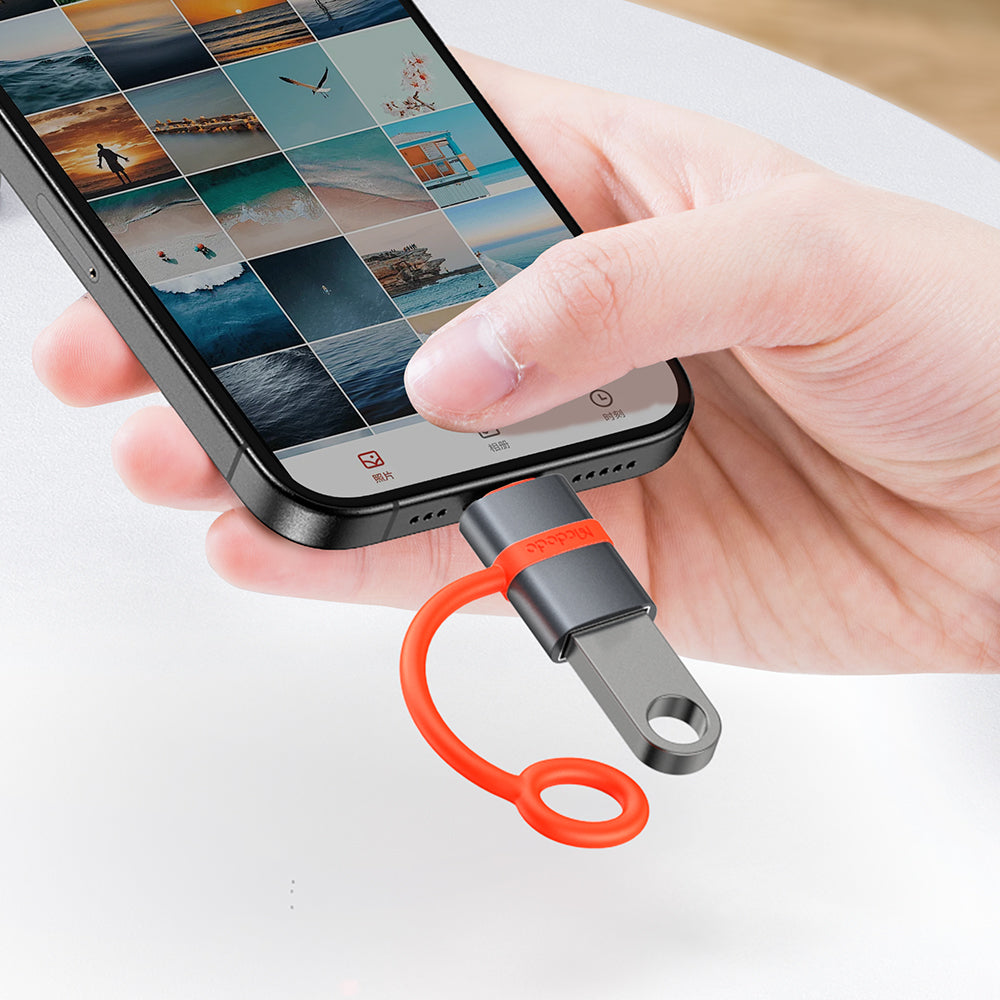 OTG-adapter USB-C - USB-A McDodo OT-3810, Grå