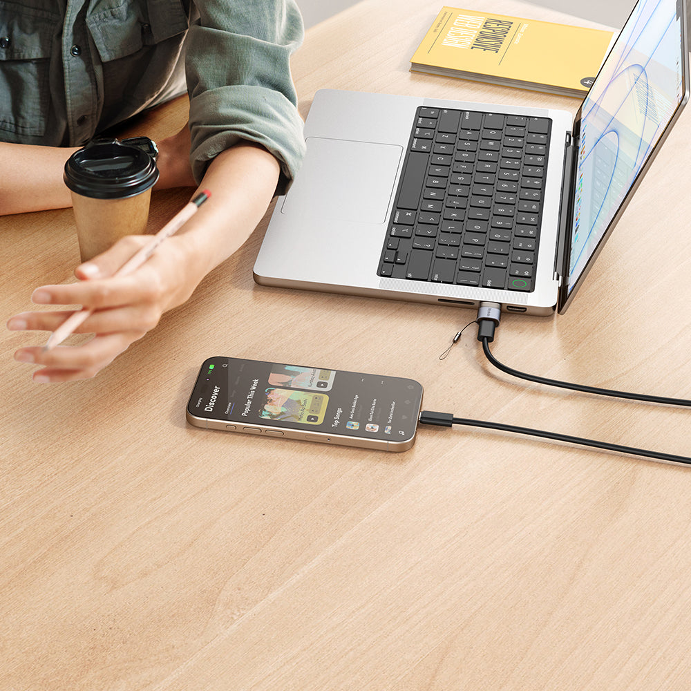 USB-C to USB-A Data and Charging Adapter McDodo OT-7580, Black