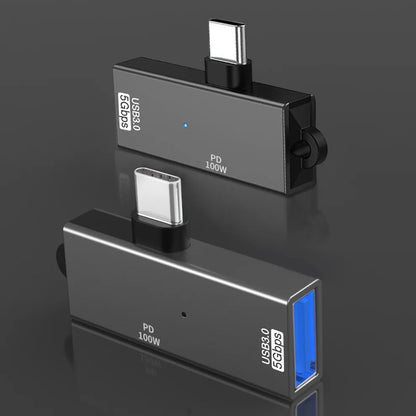 OTG-adapter USB-C - USB-A Techsuit A21, Grå